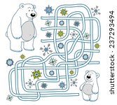Maze game (polar bears)