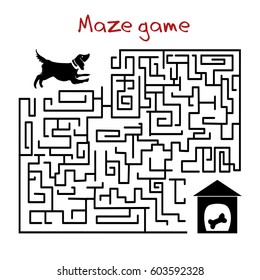 Maze game.Find your way.
