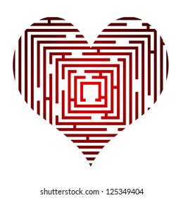 maze in the heart