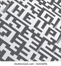Maze Help vector drawing