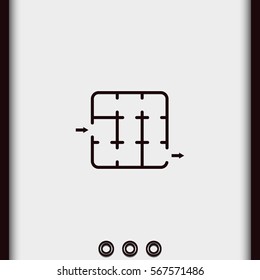 Maze icon.