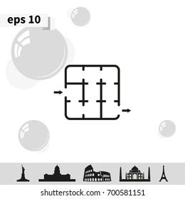 Maze icon.