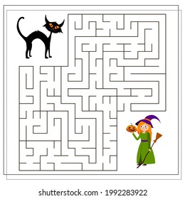 maze kids black cat