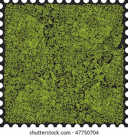 Maze or labyrinth graphic