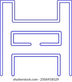 Maze Labyrinth Letter Alphabet Vector Element