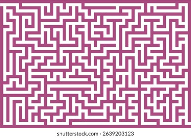 Maze, labyrinth puzzle game. Riddle, brain-teaser game concept 
