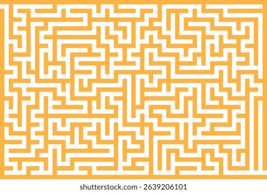 Maze, labyrinth puzzle game. Riddle, brain-teaser game concept 