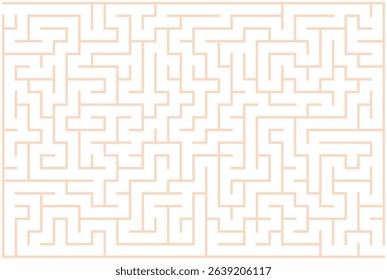 Maze, labyrinth puzzle game. Riddle, brain-teaser game concept 