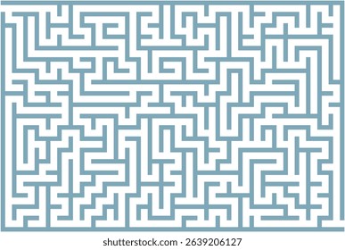 Maze, labyrinth puzzle game. Riddle, brain-teaser game concept 
