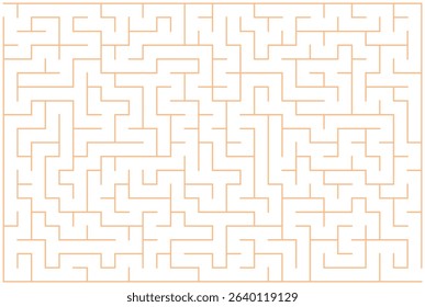 Maze, labyrinth puzzle game. Riddle, brain-teaser game concept 