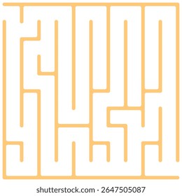Labirinto, labirinto jogo de quebra-cabeça. Enigma, conceito de jogo de teaser cerebral