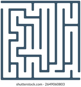 Labirinto, labirinto jogo de quebra-cabeça. Enigma, conceito de jogo de teaser cerebral