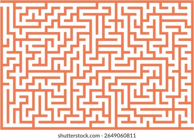 Maze, labyrinth puzzle game. Riddle, brain-teaser game concept