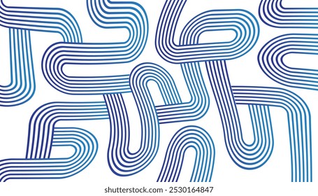 Laberinto líneas Abstractas ilustración de fondo