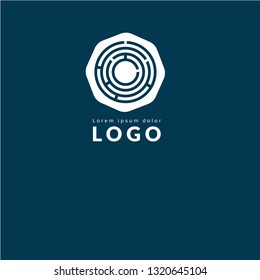 maze logo concept. Designed for your web site design, logo, app, UI