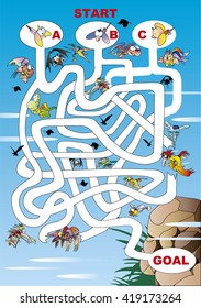 Maze of monster