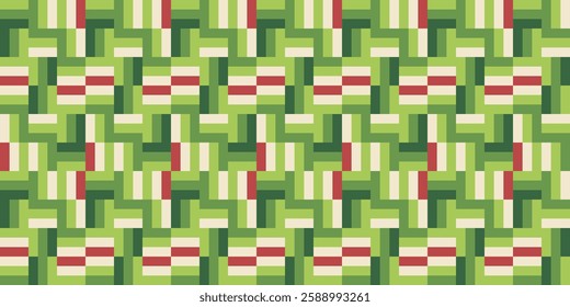 A Maze of Nature-Inspired Geometric Harmony
