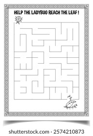 Maze puzzle activity book challenge