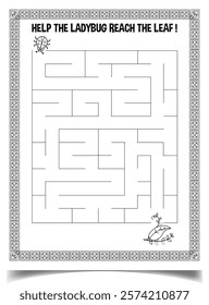 Maze puzzle activity book challenge