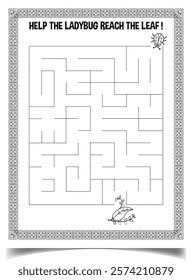 Maze puzzle activity book challenge