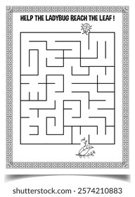 Maze puzzle activity book challenge