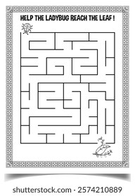 Maze puzzle activity book challenge