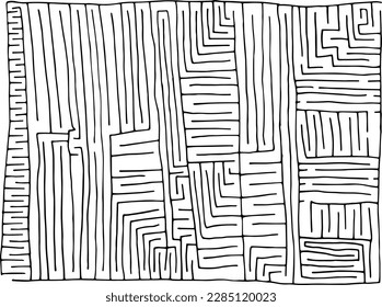 Maze puzzle. Labyrinth for children. Vector illustration.