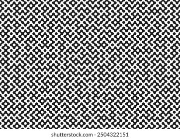 Maze seamless pattern. Abstract mosaic texture. Vector illustration.