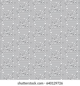 maze seamless pattern vector illustration (labyrinth background)