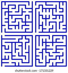 Maze set for the leisure