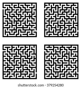 maze set (vector)