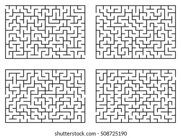 maze set (vector)