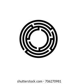 1,201 Circular maze icon Images, Stock Photos & Vectors | Shutterstock