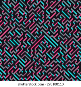 Maze. Ilustración Vectorial Del Laberinto. Se Puede Utilizar Para Papel De Fondo, Fondo, Portada Del Libro.
