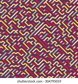 Maze. Ilustración Vectorial Del Laberinto. Se Puede Utilizar Para Papel De Fondo, Fondo, Portada Del Libro.