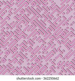 maze - vector seamless pattern