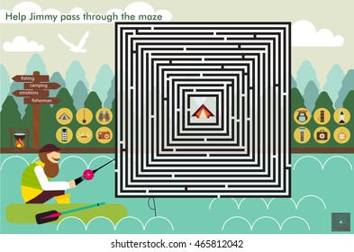 maze,puzzle,kids,fishing,nature