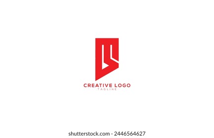 MB BM Abstract initial monogram letter alphabet logo design