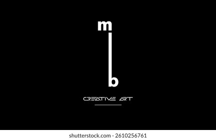 MB, BM, M, B abstract letters logo monogram