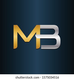MB BN Double Initial Letters Logo