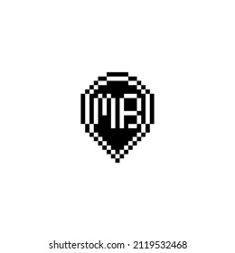 MB creative letter logo design concept for sale in high quality professional design that will print well across any print media