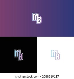 MB Esport Gaming Initial Logo Design
