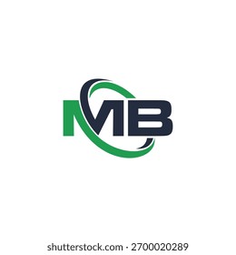 mb horizon initial logo design
