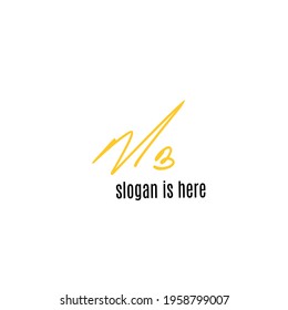 MB initial isolated white background vector elegant handwriting signature for identity design abc typography sign font logo abstract illustration lettering letter luxury modern beauty monogram sign
