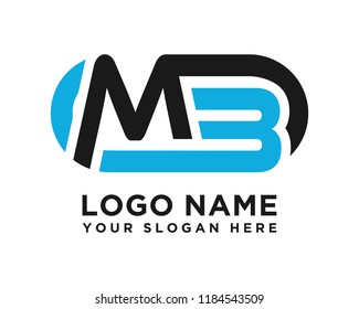 MB initial logo template vexctor