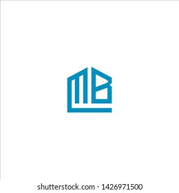 MB Letter Logo Design Template