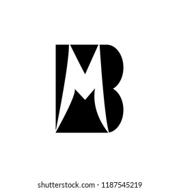 Mb Letter Vector Logo Stock Vector (Royalty Free) 1187545219 | Shutterstock