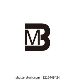 mb letter vector logo