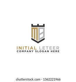 MB letters Initial icon / logo design Monogram inspiration. - vector