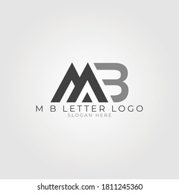 MB logo vector template design